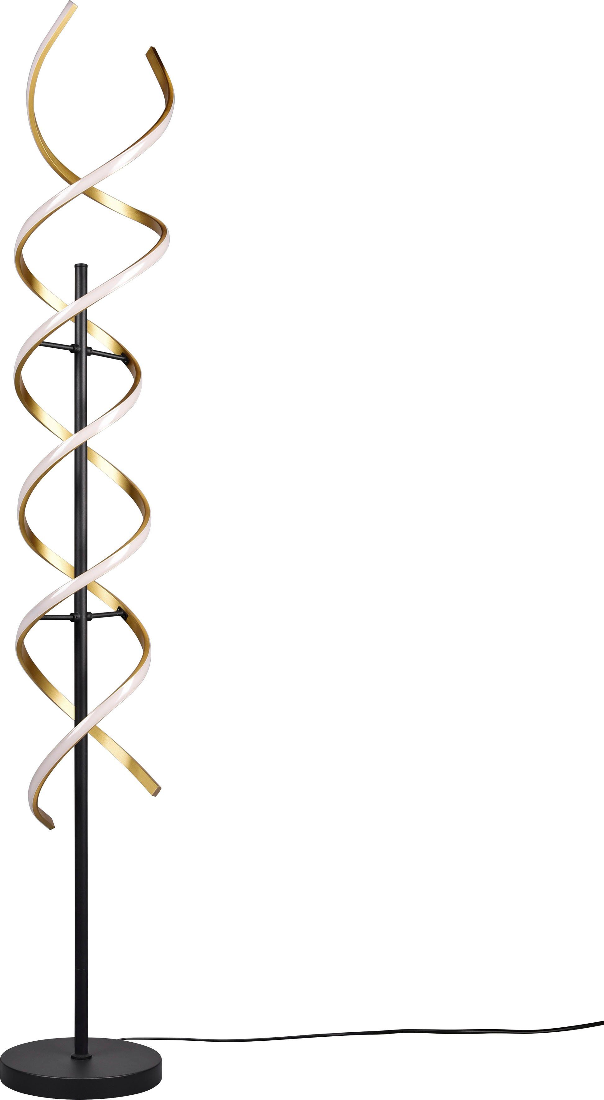 TRIO Leuchten LED Stehlampe Sequence, Dimmfunktion, Farbwechsel, ohne Leuchtmittel, Farbwechsler, warmweiß - kaltweiß, Stehleuchte dimmbar, Lichtfarbe einstellbar, Touch-Steuerung, Memory