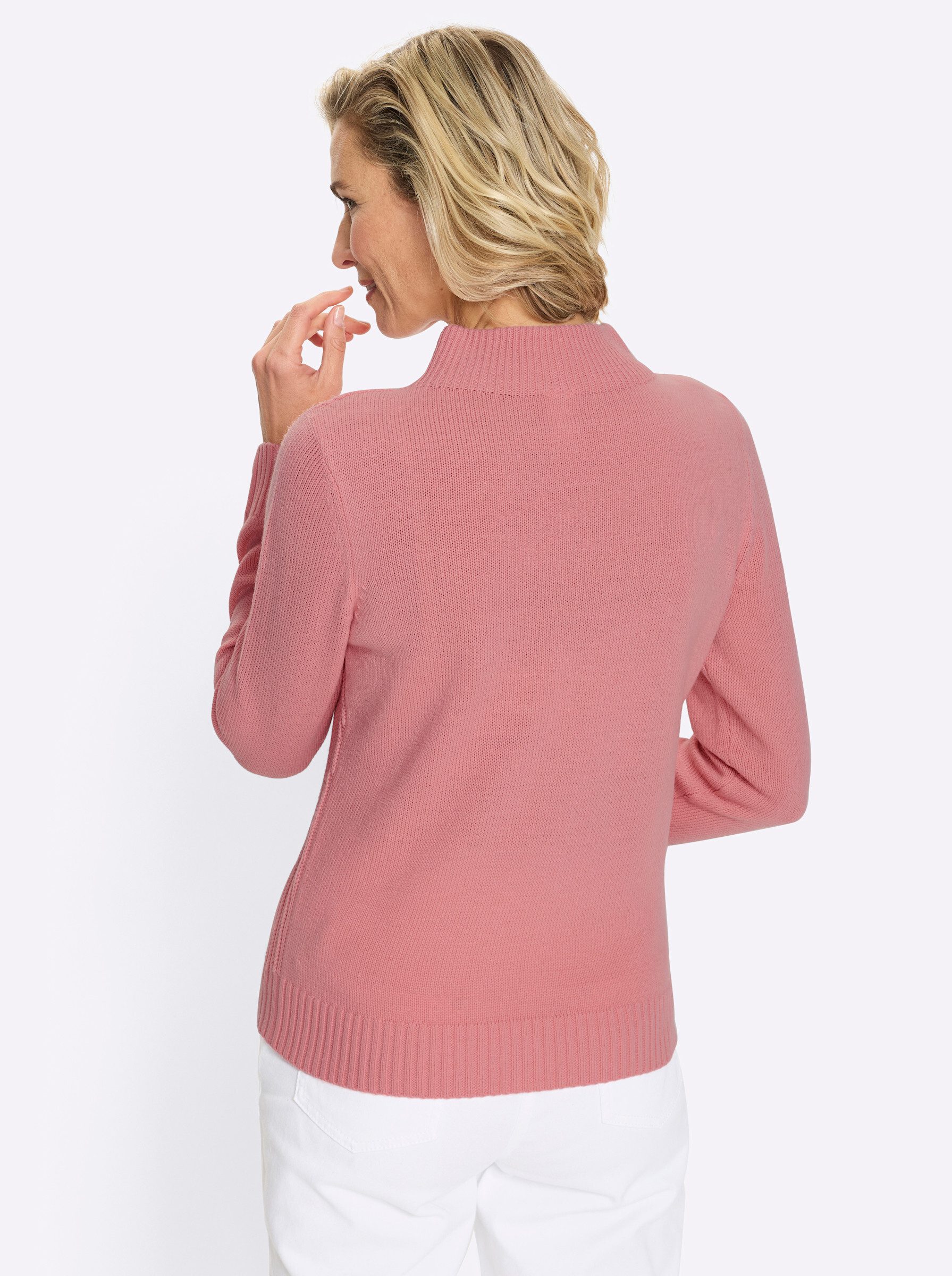 Sieh an! Strickpullover Langarm-Pullover Langarm