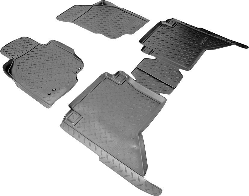 Passform (4 Hilux, N2 Toyota 2011 Typ RECAMBO 2015, St), perfekte für Passform-Fußmatten - CustomComforts