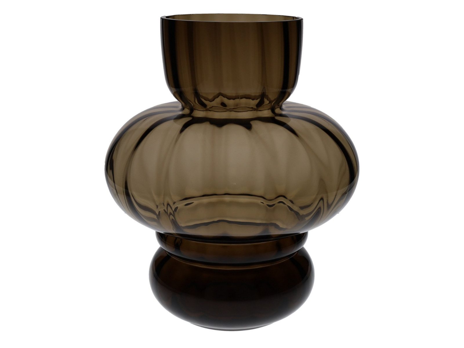 Giftcompany Dekovase Twill Vase L braun 30,5cm (Vasen)