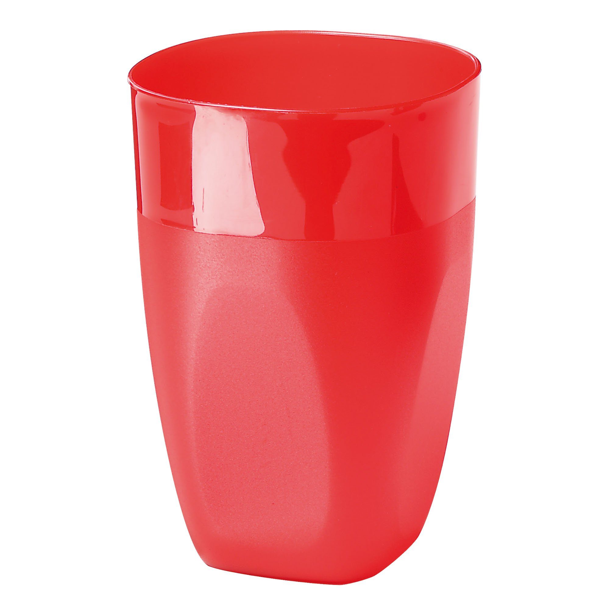 mehrweg.pro Mehrwegbecher Trinkbecher "Midi Cup" 0,3 l, Kunststoff, (Sparset, 20-tlg., 20) trend-rot PP