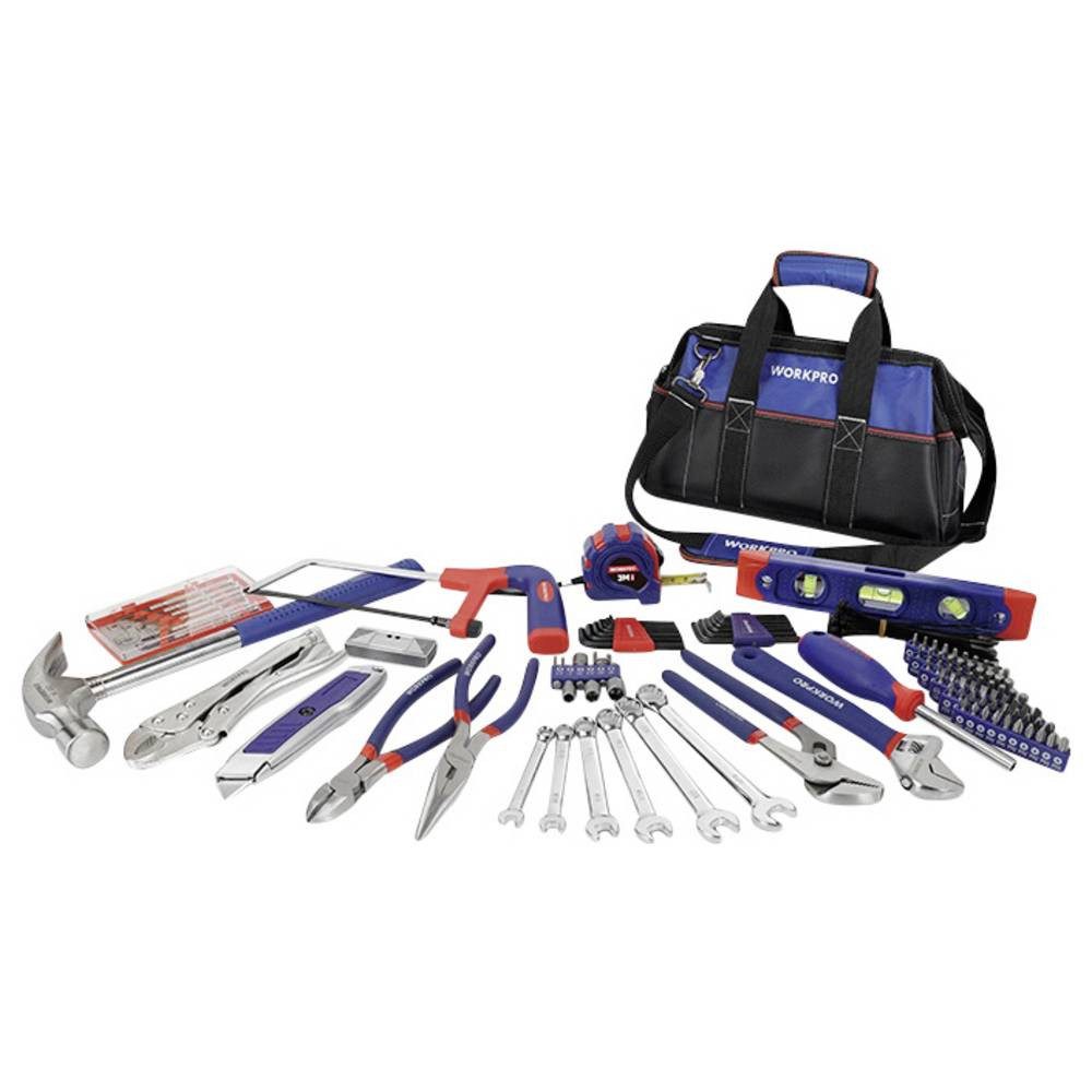 WorkPro Werkzeugset WP209010, in Tasche