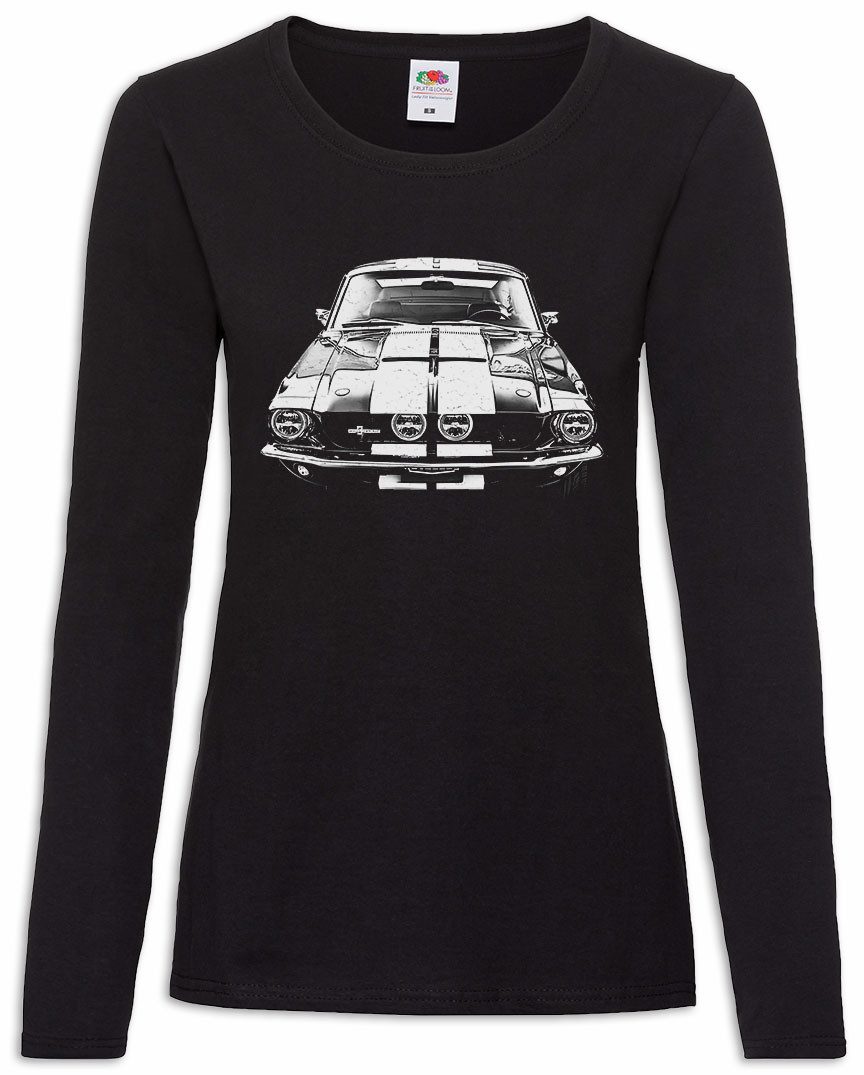 Langarmshirt Classic Shelby Damen Langarmshirt Mustang Eleanor Muscle Auto Cobra GT