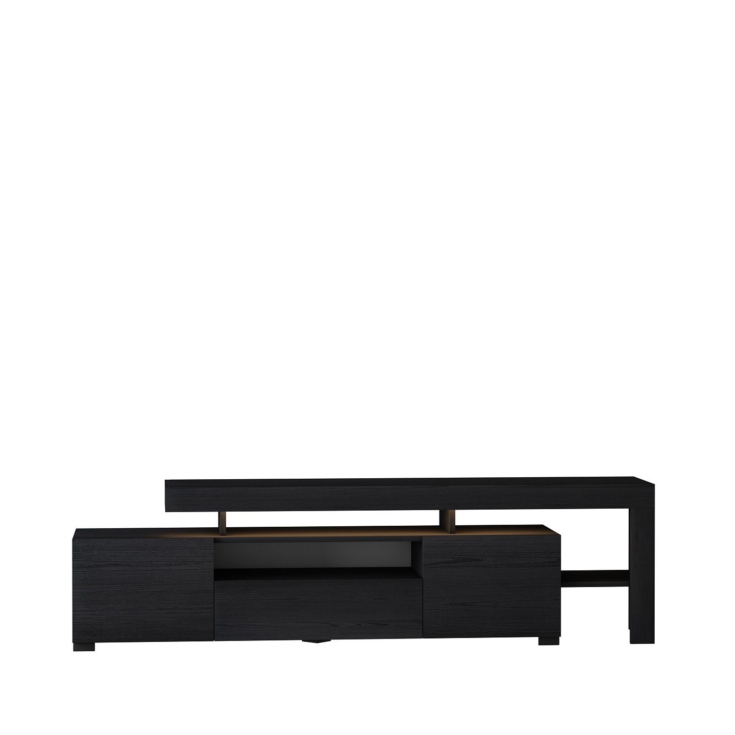 moebel17 Lowboard TV Lowboard Schwarz mit günstig online kaufen