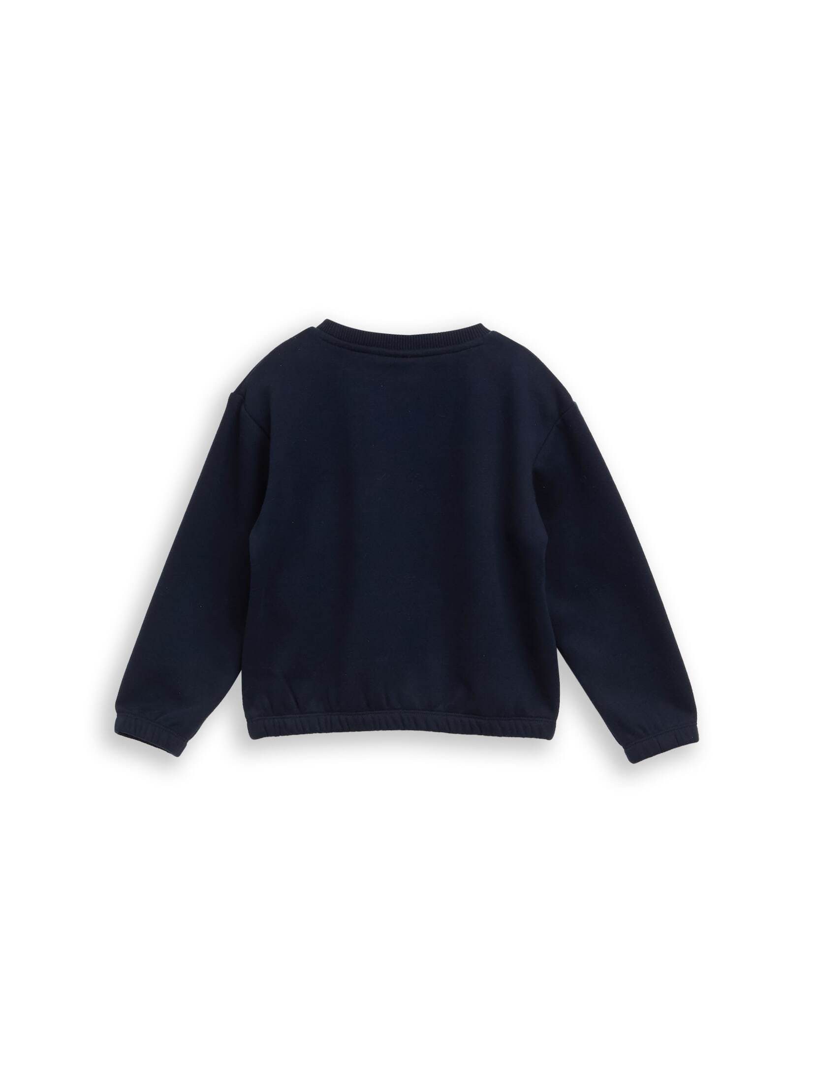 TOM TAILOR Sweatshirt Strick & Sweatshirts Cropped Sweatshirt mit Wendepailletten