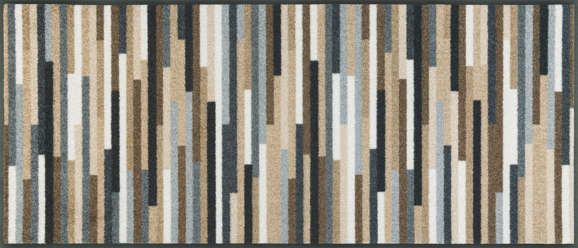 wash+dry by Kleen-Tex Teppich Mikado Stripes, rechteckig, Höhe: 7 mm, modernes Streifen Design, rutschhemmend, waschbar