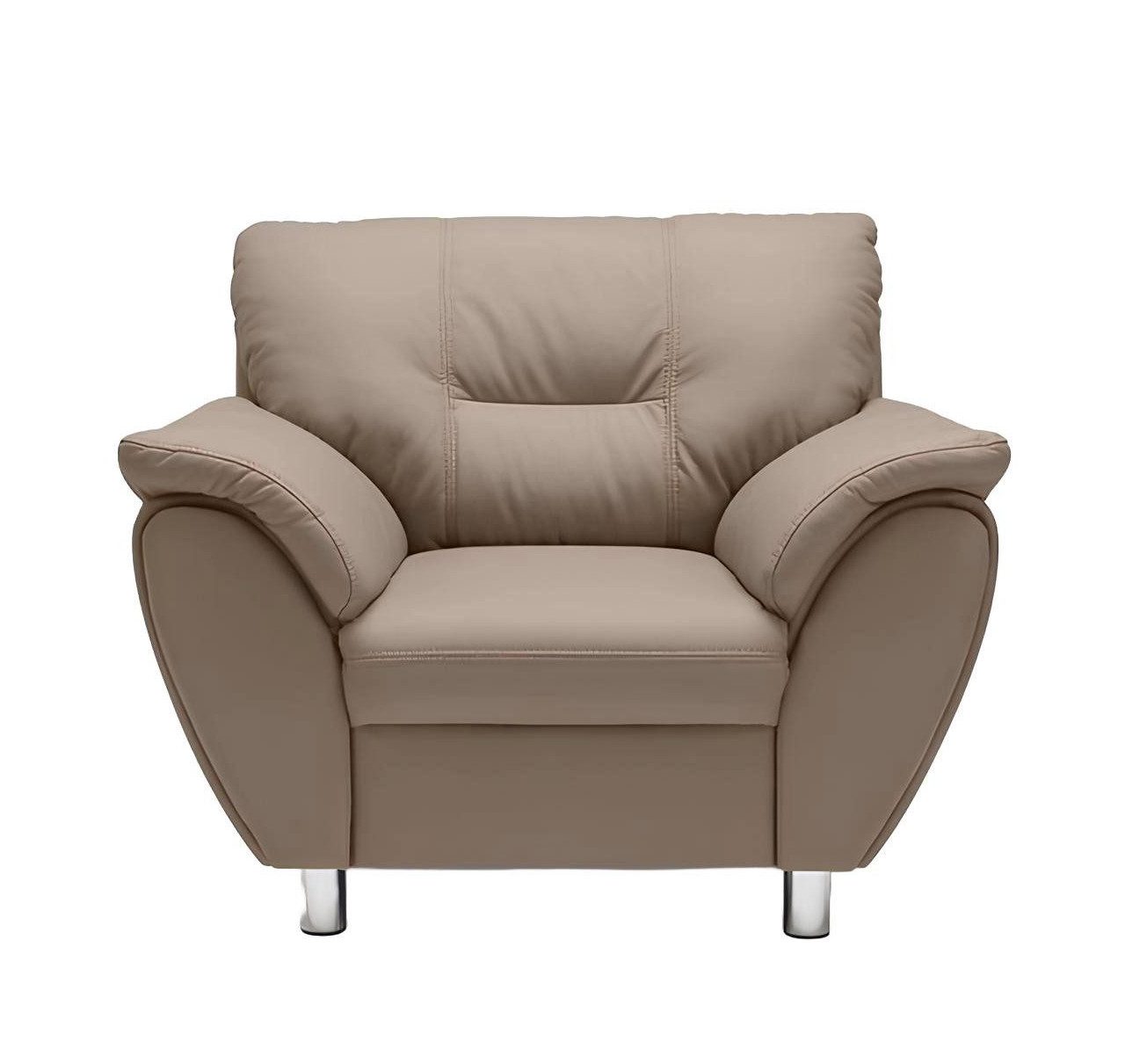 Sessel Relax Sessel Lounge Sofa Stuhl Fernseh Polster Couch Stoff 1 Sitzer