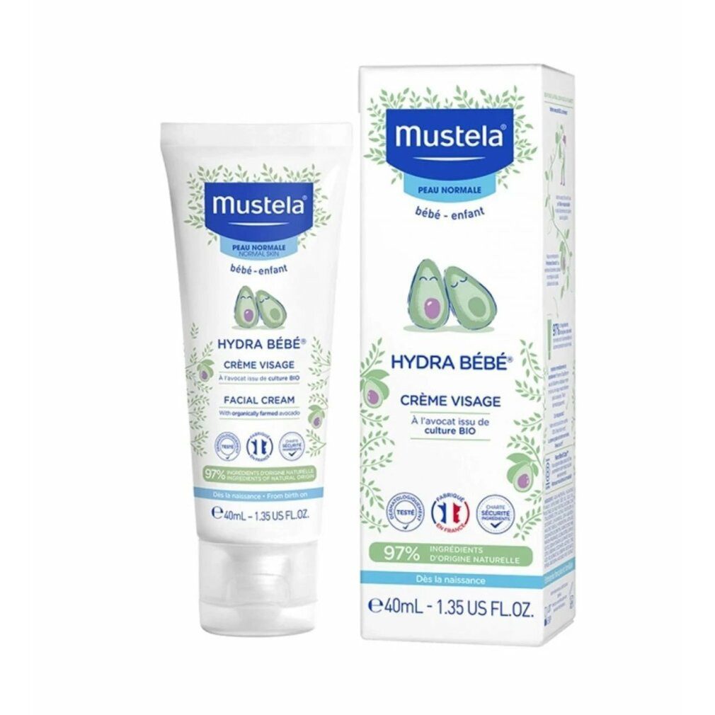 Mustela Gesichtspflege Bebe-Enfant Hydra Bebe Gesichtscreme mit Avocado 40ml