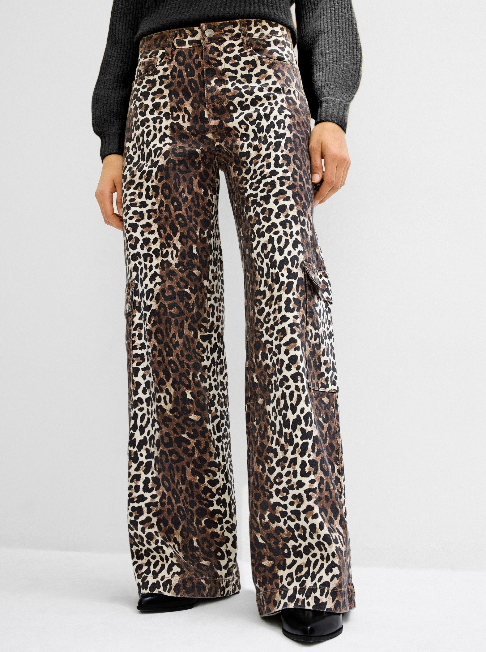 Bequeme Jeans Twill-Hose komfortabel