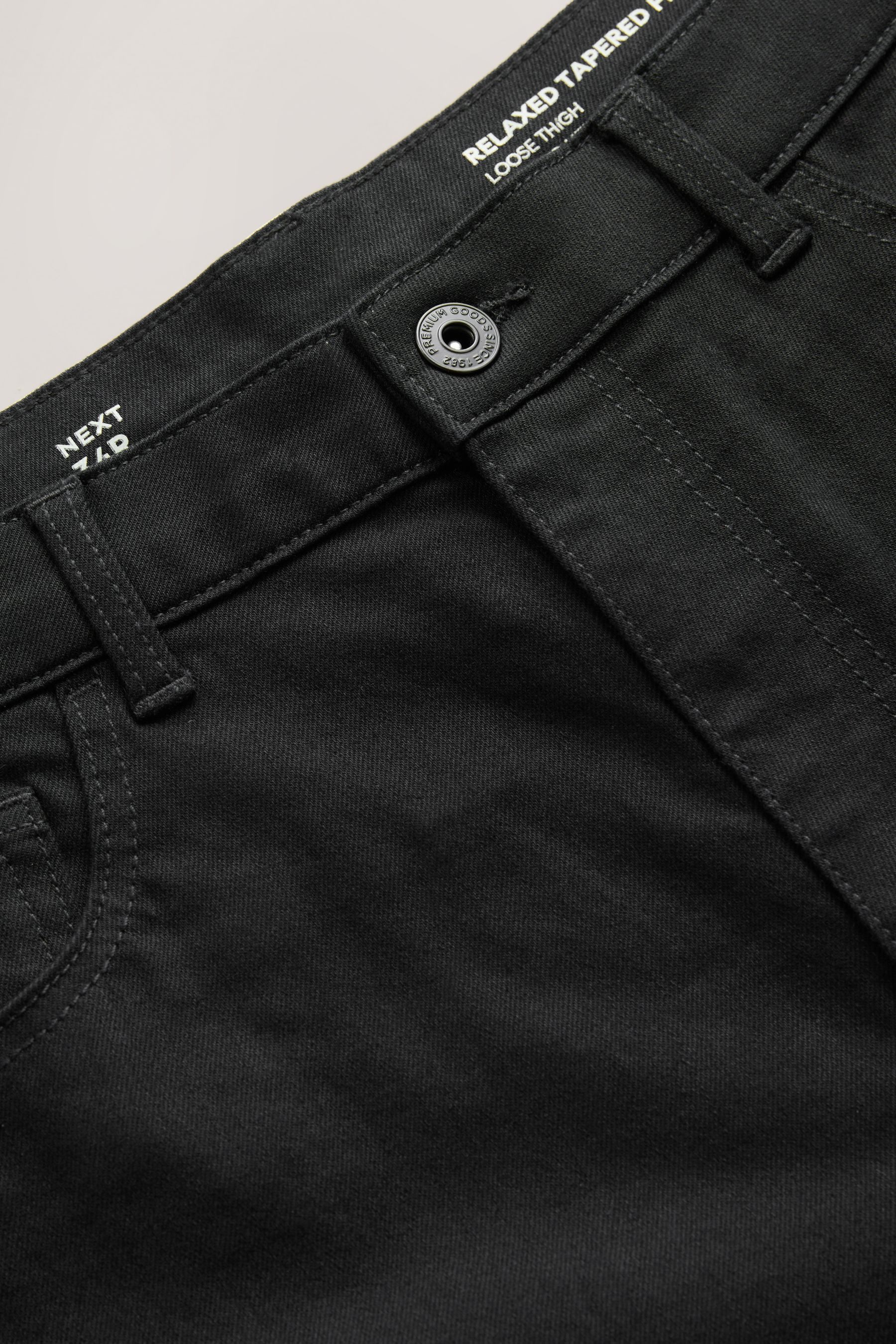 Next Tapered-fit-Jeans Relaxed Fit Classic Stretch-Jeans, konisches Bein (1-tlg)