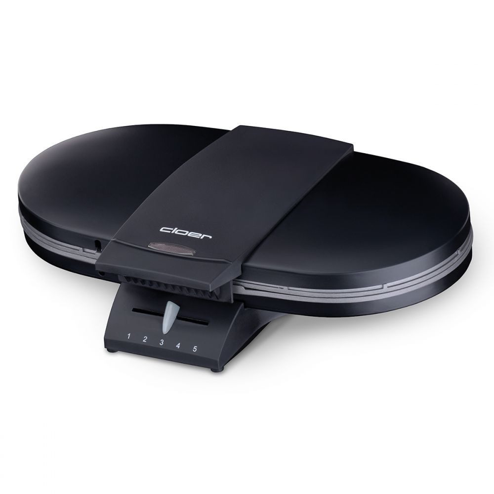 3-in-1-Kombi-Waffeleisen Cloer Waffelautomat 1320 Schwarz Waffeleisen