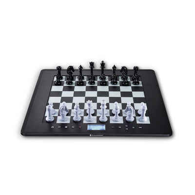 Millennium Spiel, Strategiespiel M831 The King Competition Schachcomputer, Schachspiel, Schachbrett, Online Schach spielen, schwarz/weiß