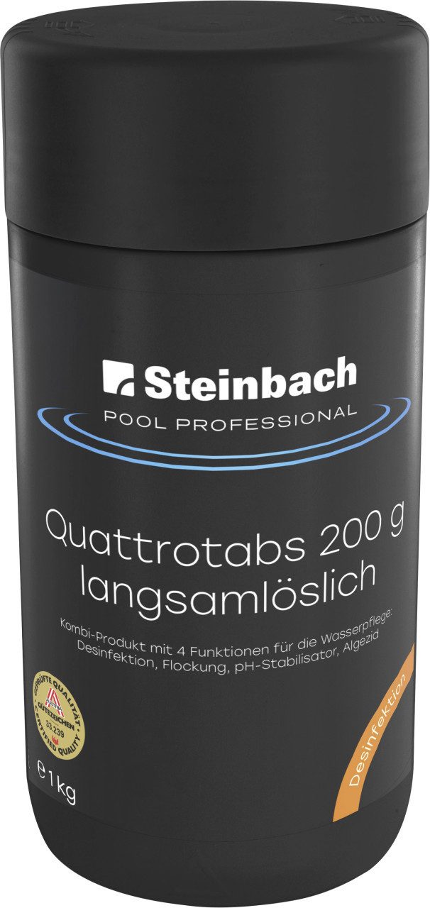 Poolpflege Steinbach Pool Professional Quattrotabs 200g