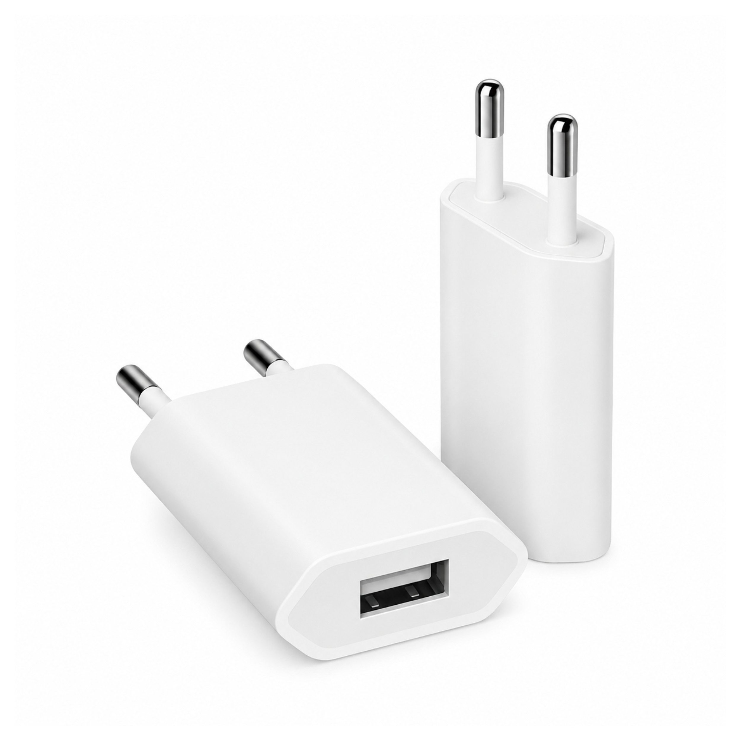 PlugUp Ladegerät mit iPhone Lightning Ladekabel iPhone 11 12 13 14 Pro Max SE USB-Ladegerät (2000 mA, USB-A Ladegerät für iPhone 11 12 13 14 Pro Max SE Plus)