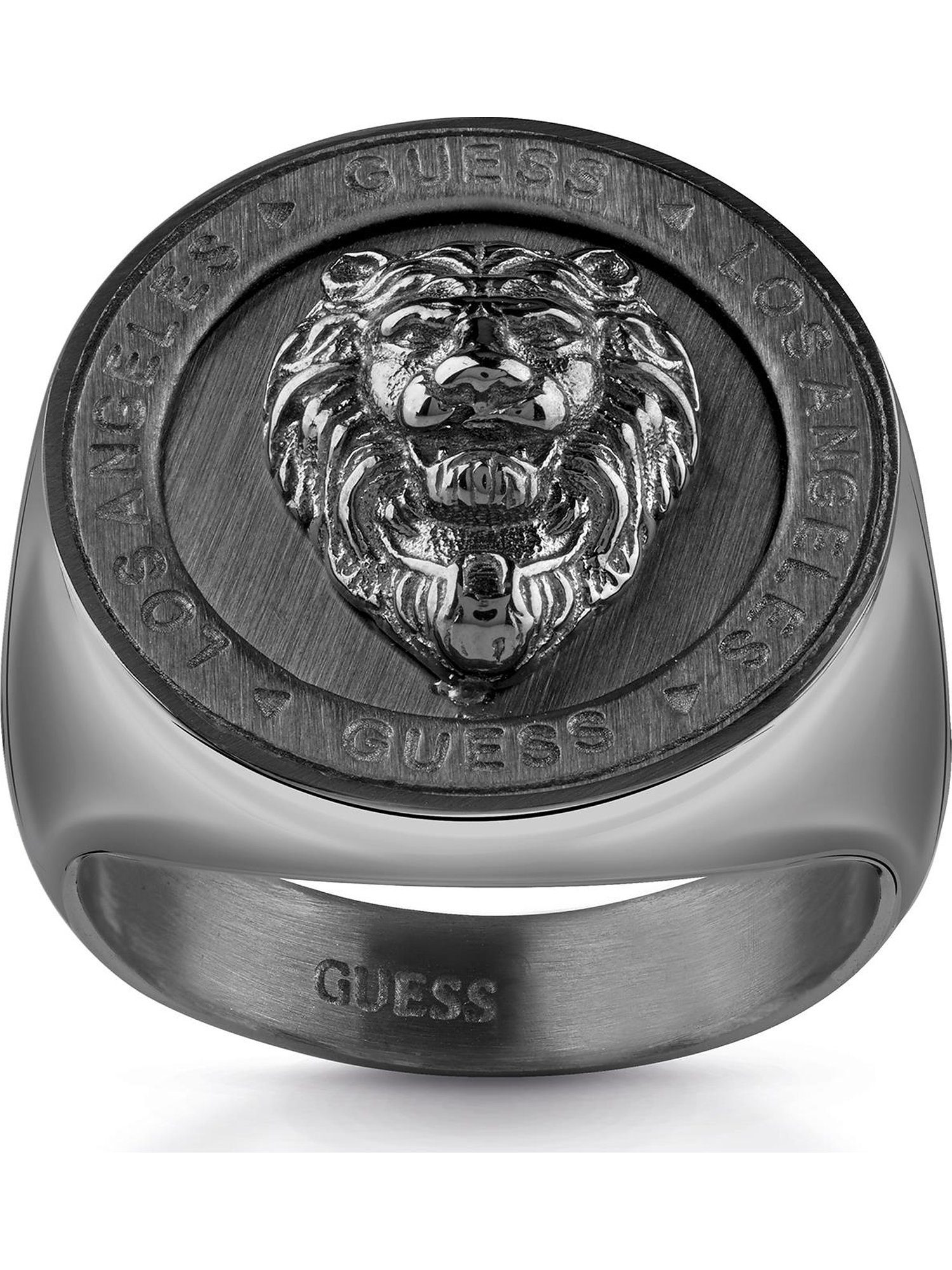 Guess Fingerring Guess Herrenring LION HEAD COIN