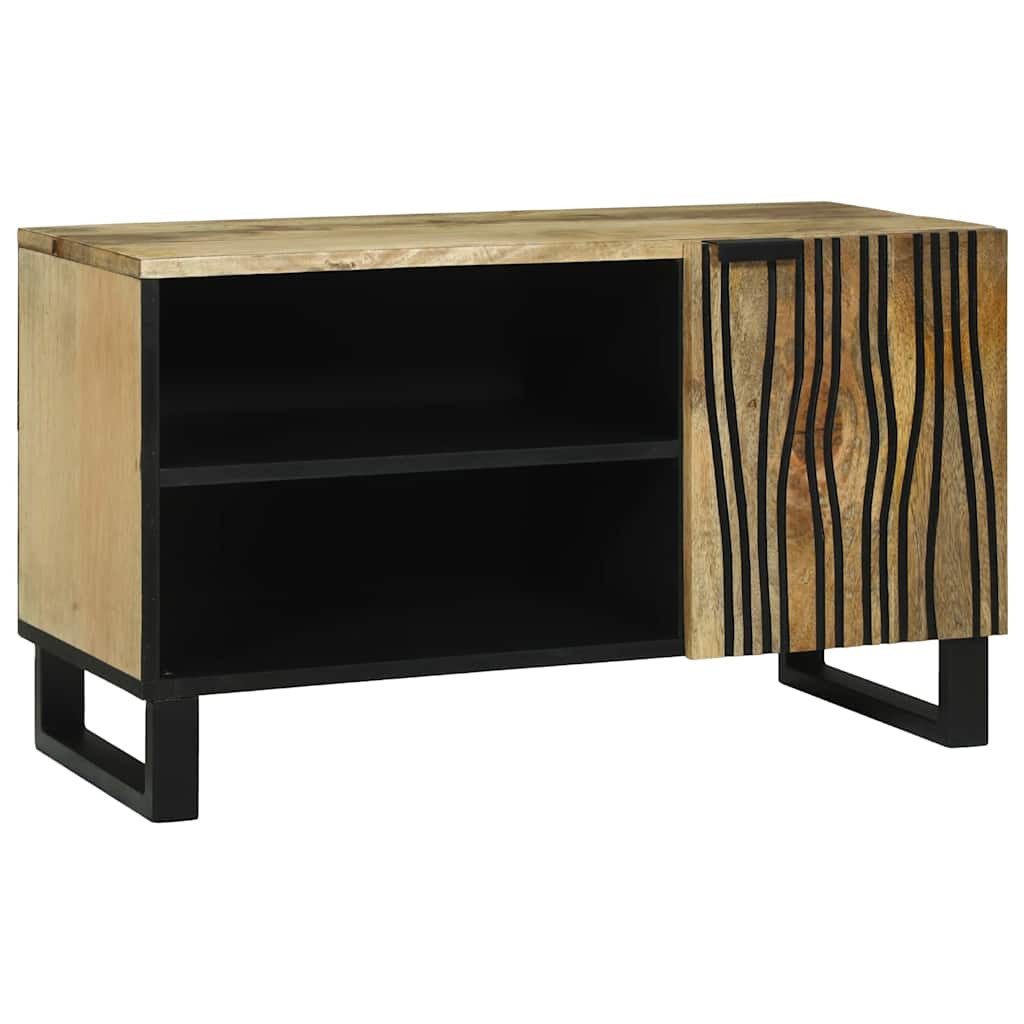 vidaXL TV-Schrank TV-Einheiten 80 x 33 x 46 cm Natur Holzwerkstoff (1-St)