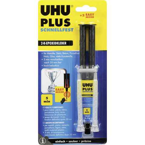 UHU Montagekleber UHU plus schnellfest Doppelkammerspritze inkl.