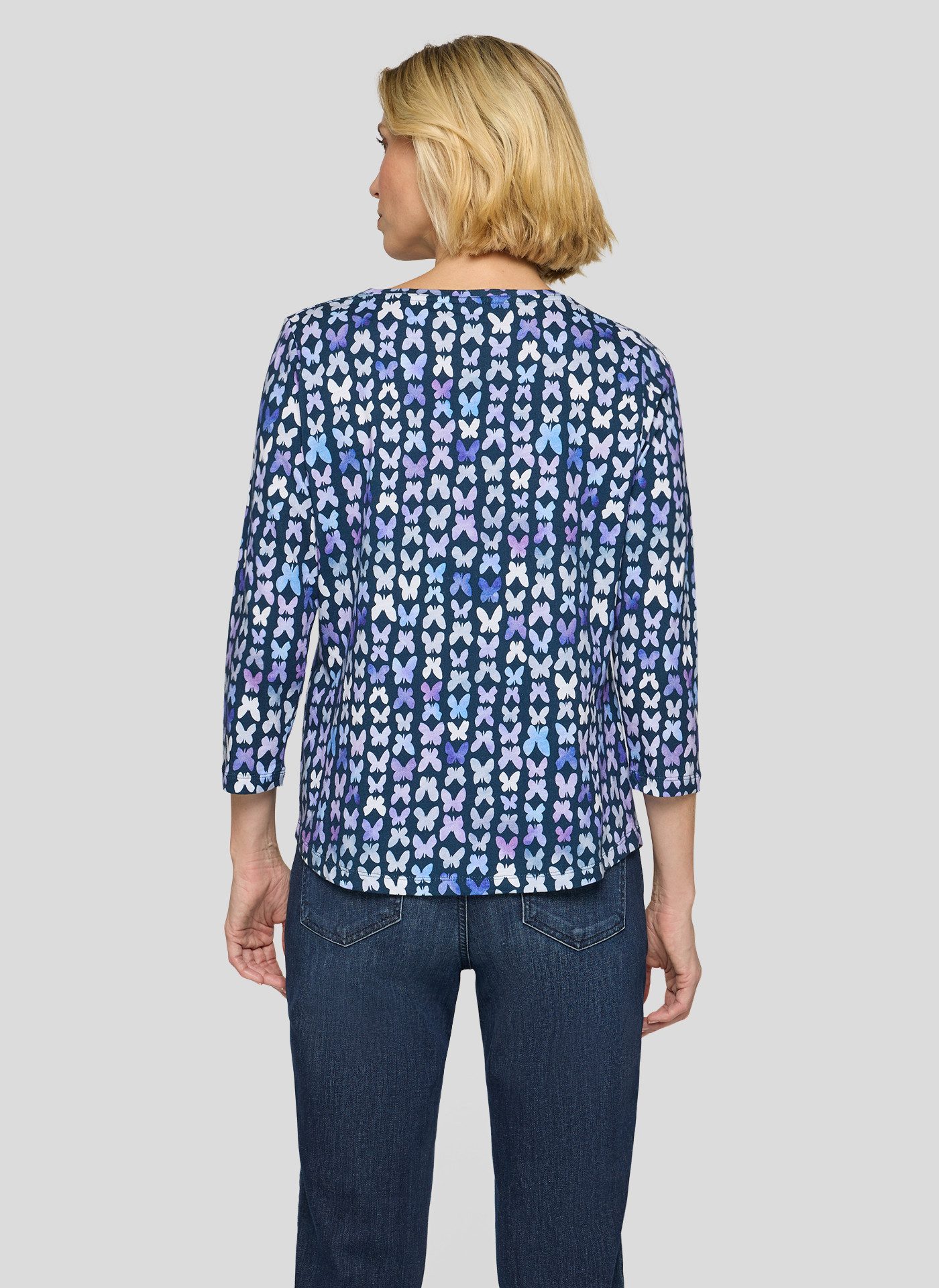 Rabe 3/4-Arm-Shirt mit All-Over Print