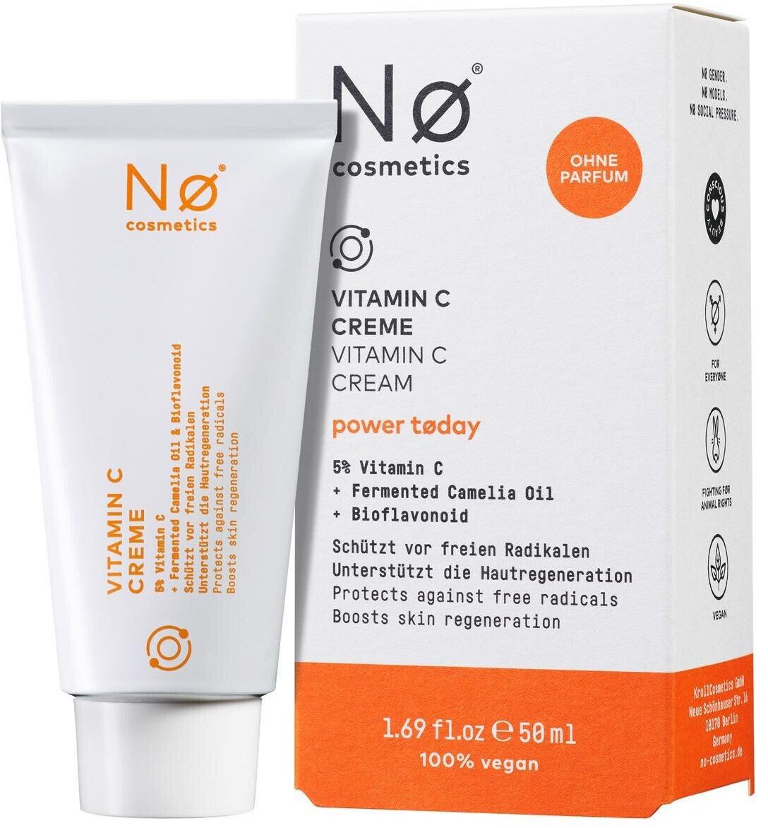 NO Cosmetics Gesichtspflege power today Vitamin C Creme