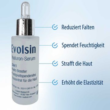 Evolsin Hyaluron Serum HYALURON-SERUM 3 IN 1 HYDRO BOOSTER