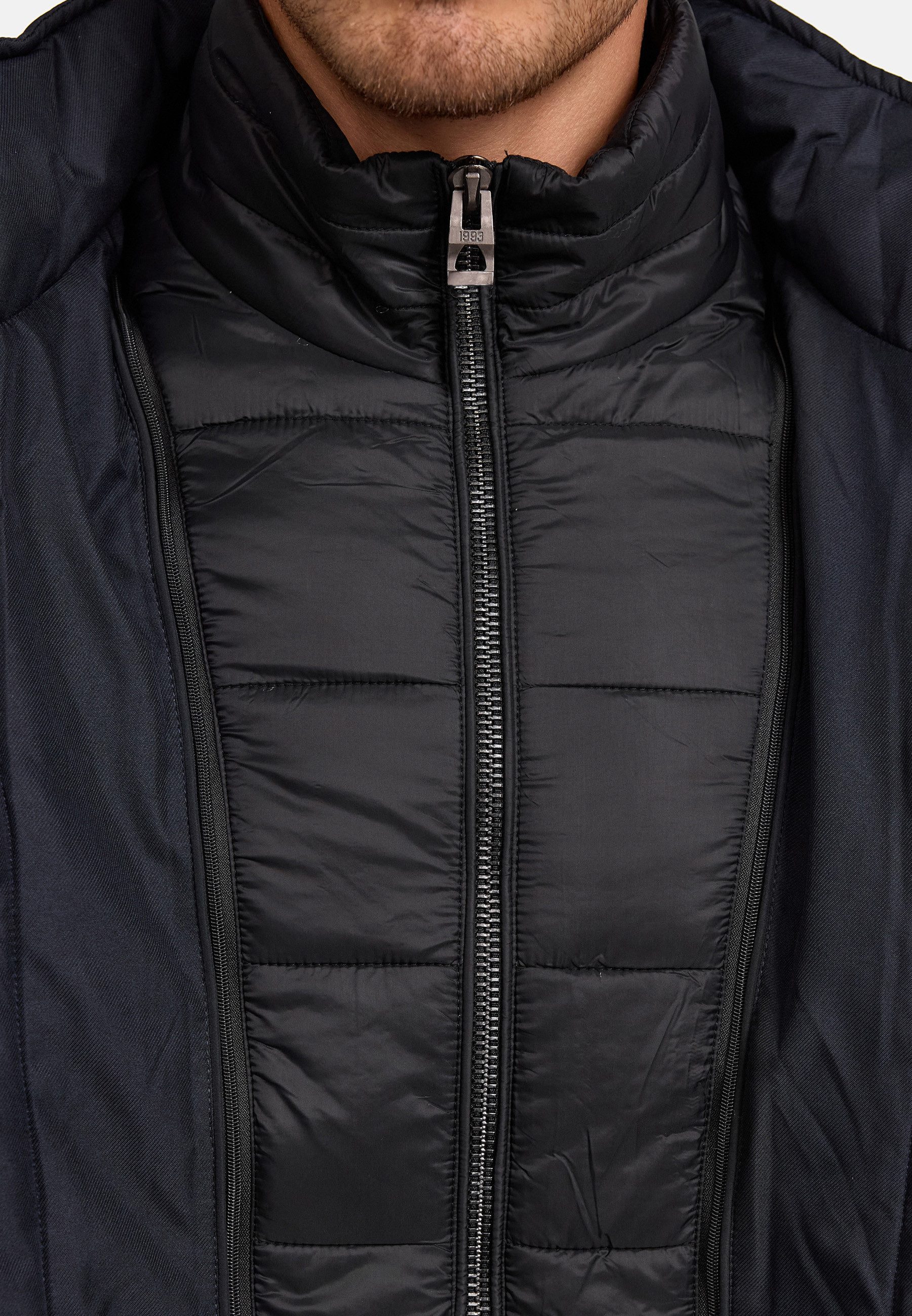 INDICODE Wintermantel Herren INWooding Jacke Winter Herrenjacke Jacke mit abnehmbarem Inlay – Bild 4 von 5