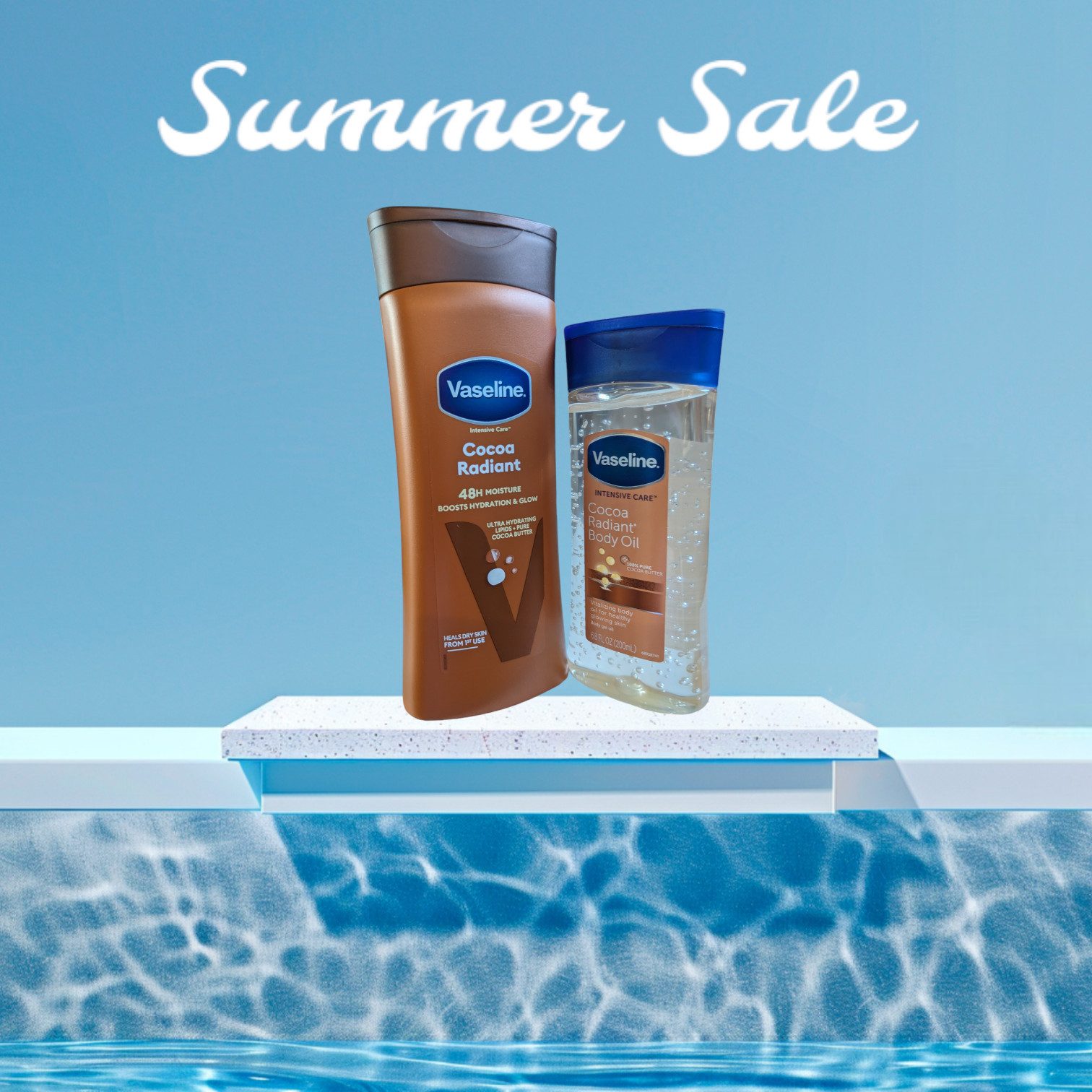 Bodylotion Cocoa Radiant Lotion 400ml und Body Oil 200ml