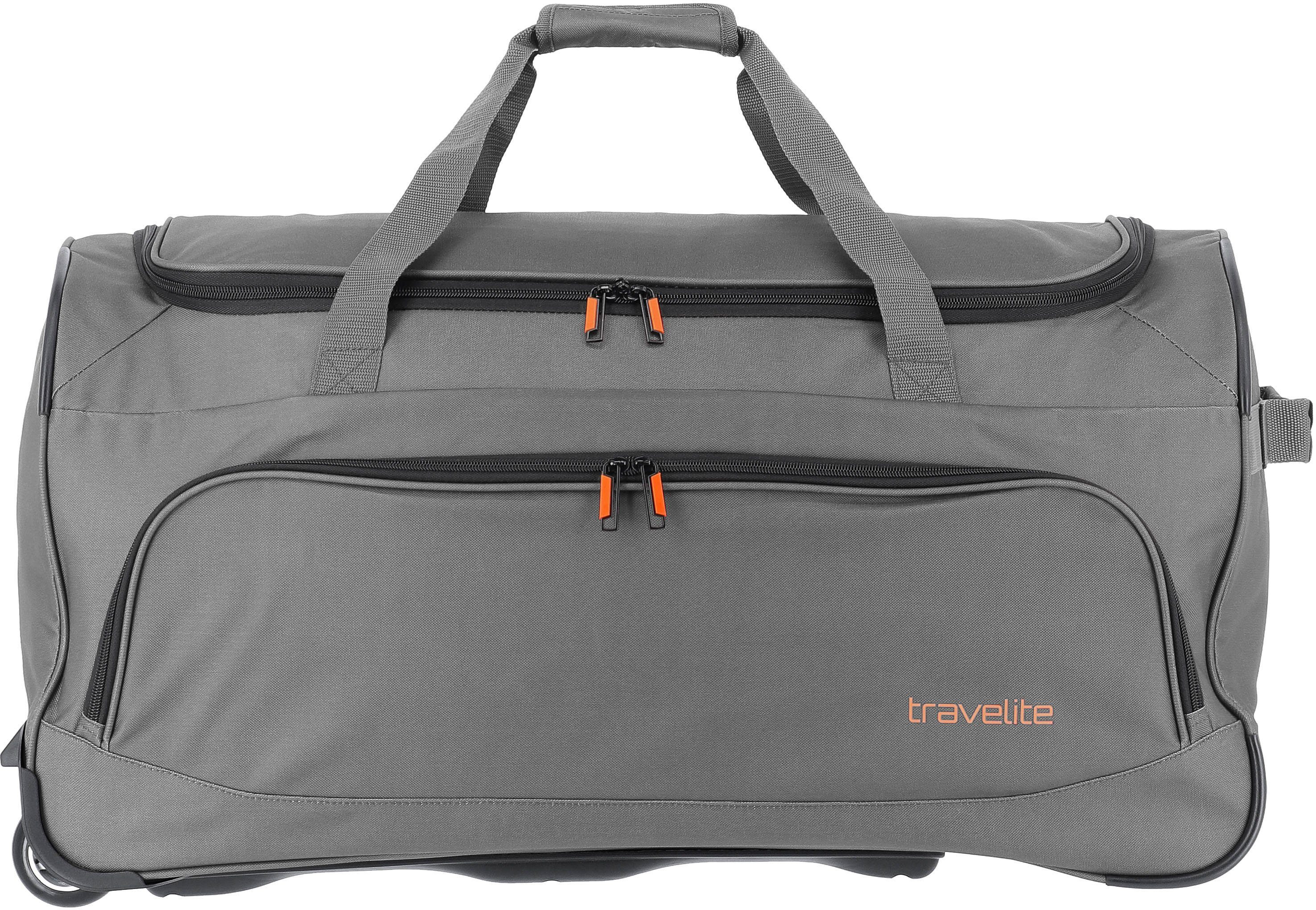 travelite Reisetasche Basics Fresh, 71 cm, schwarz, Duffle Bag Reisegepäck günstig online kaufen