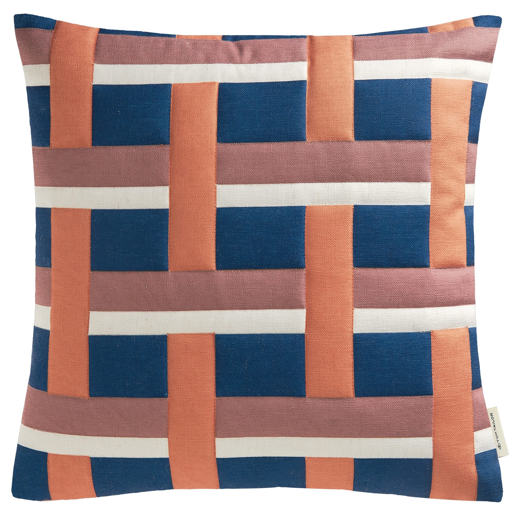 TOM TAILOR HOME Kissenhülle Multi Check, (1 Stück)