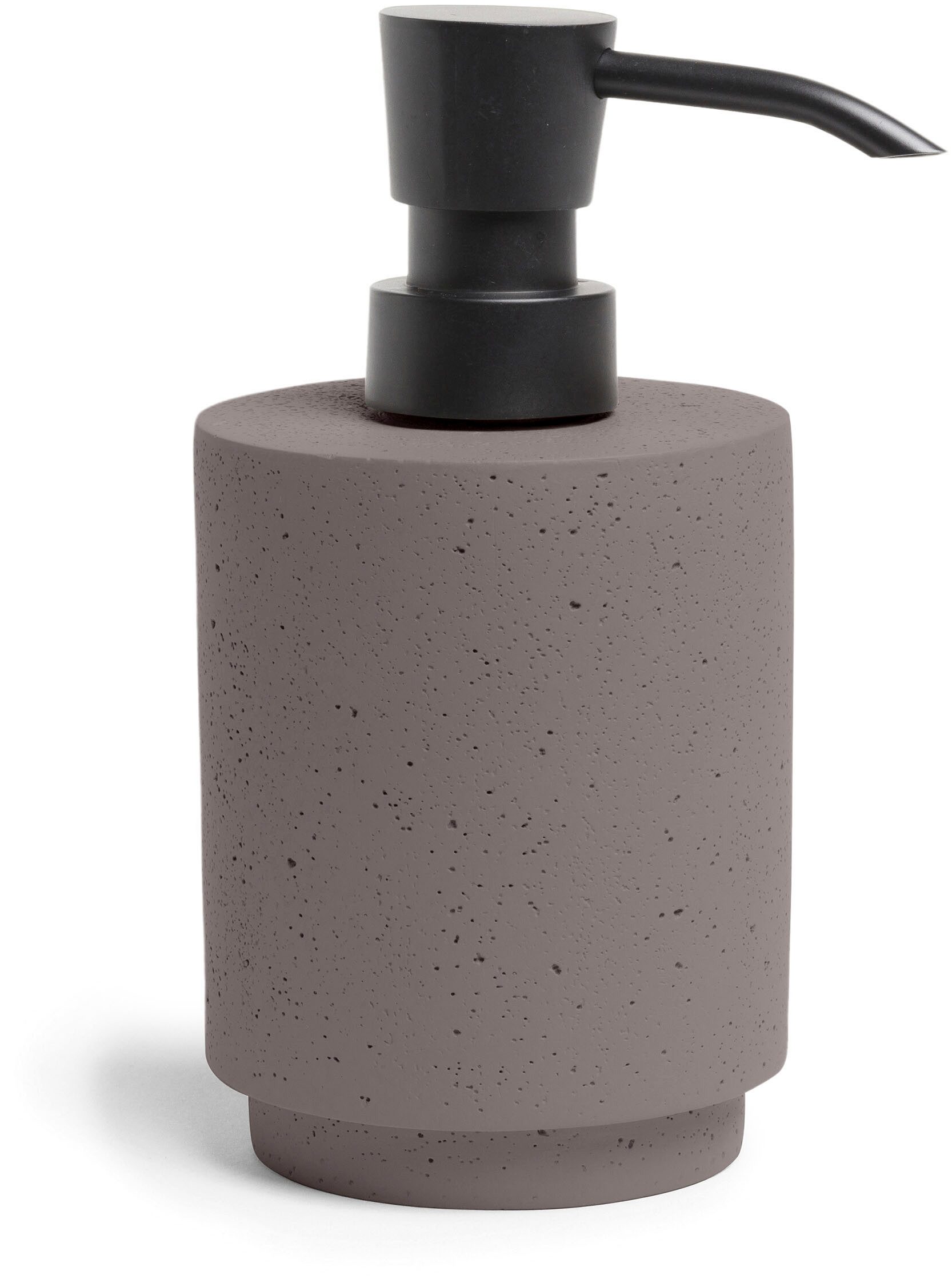Möve Seifenspender Solid, Zement, 190 ml günstig online kaufen
