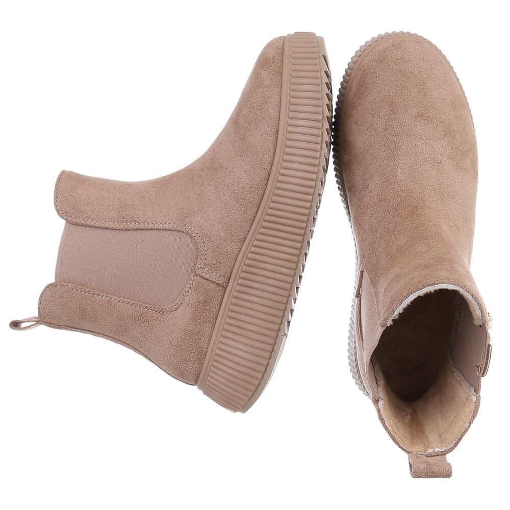 Ital-Design Eleganter Ankle-Boot mit Dekoration und hohem Tragekomfort Plat günstig online kaufen