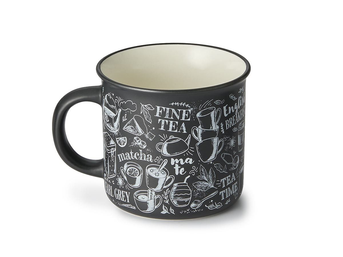 ChaCult Tasse Noir New Bone China - Volumen 0,4 L - Finish matt, 1-tlg.