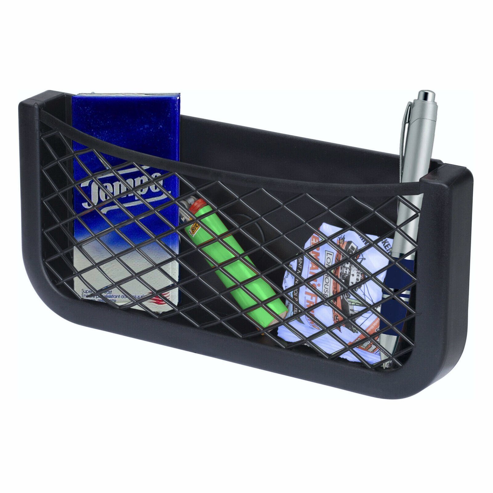 Zusatz Ablagefach Multi KFZ Auto Zusatzablage Netz Ablage 26 cm Auto-Adapter