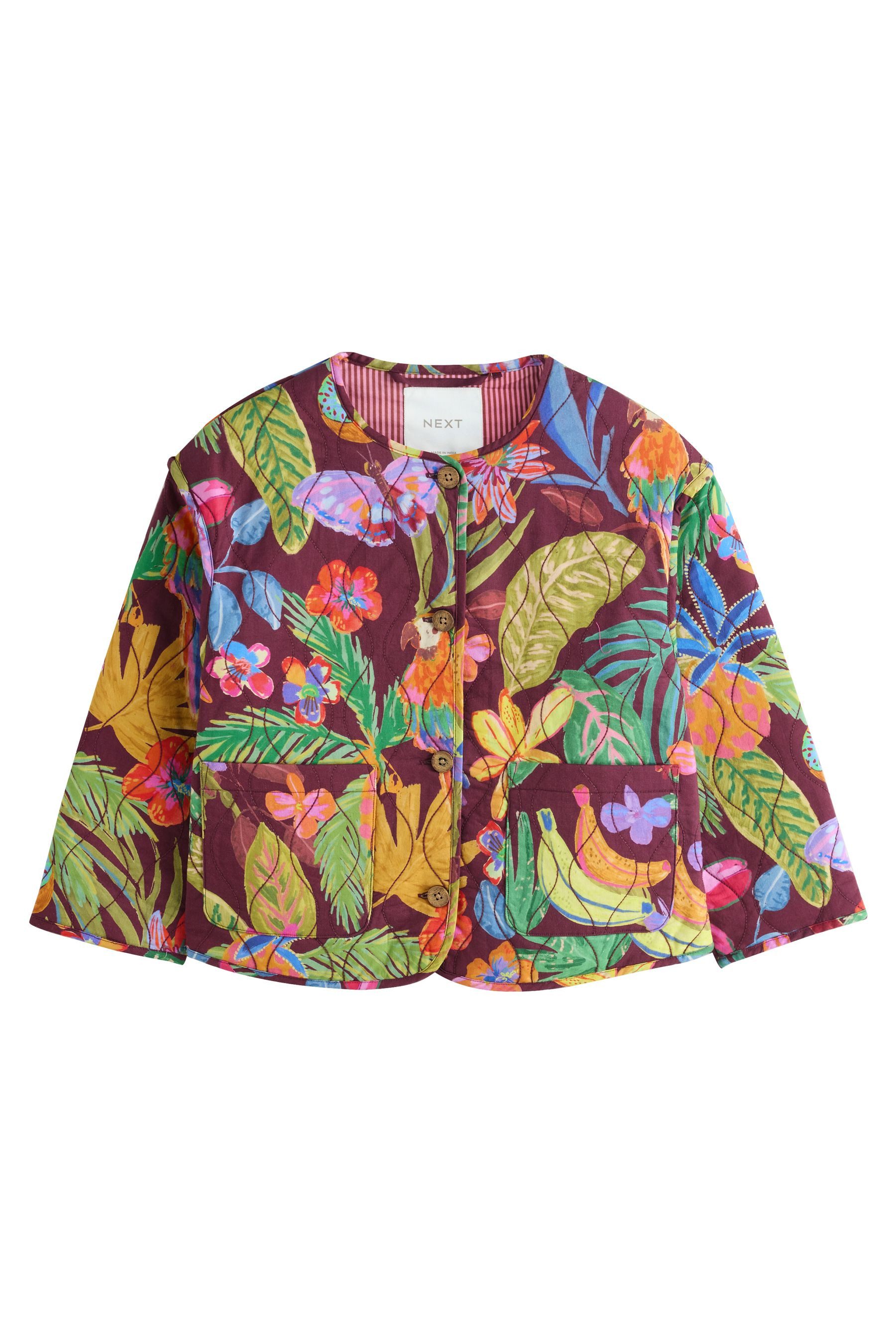 Steppjacke Steppjacke mit Punkten