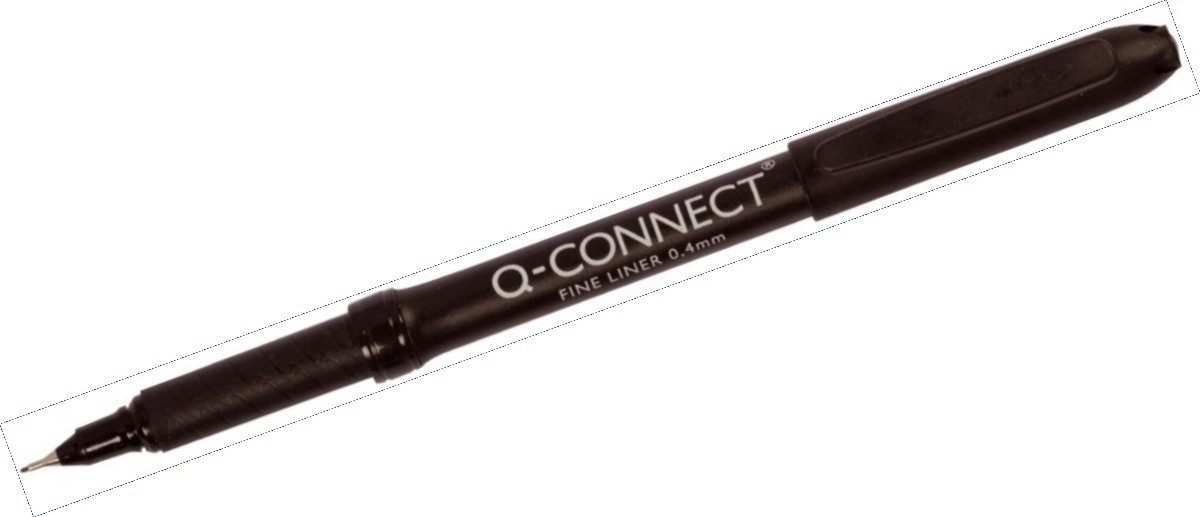 Fineliner Fineliner 0,4 schwarz.