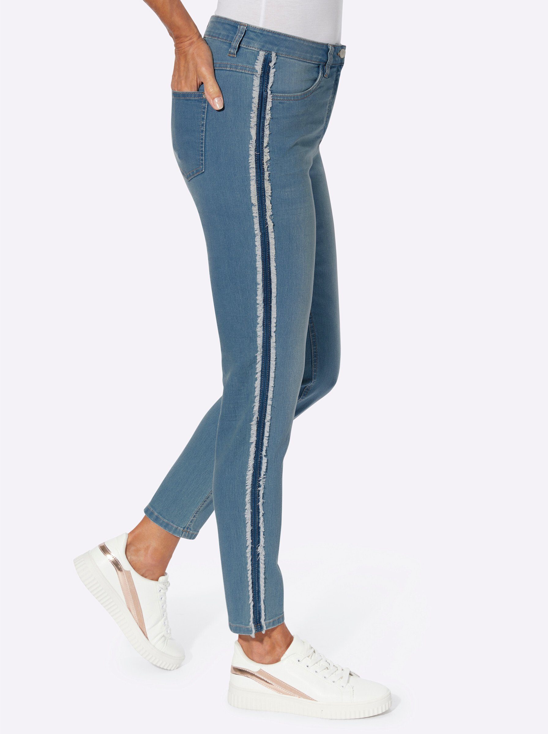 Sieh an! Bequeme Jeans Röhrenjeans . günstig online kaufen