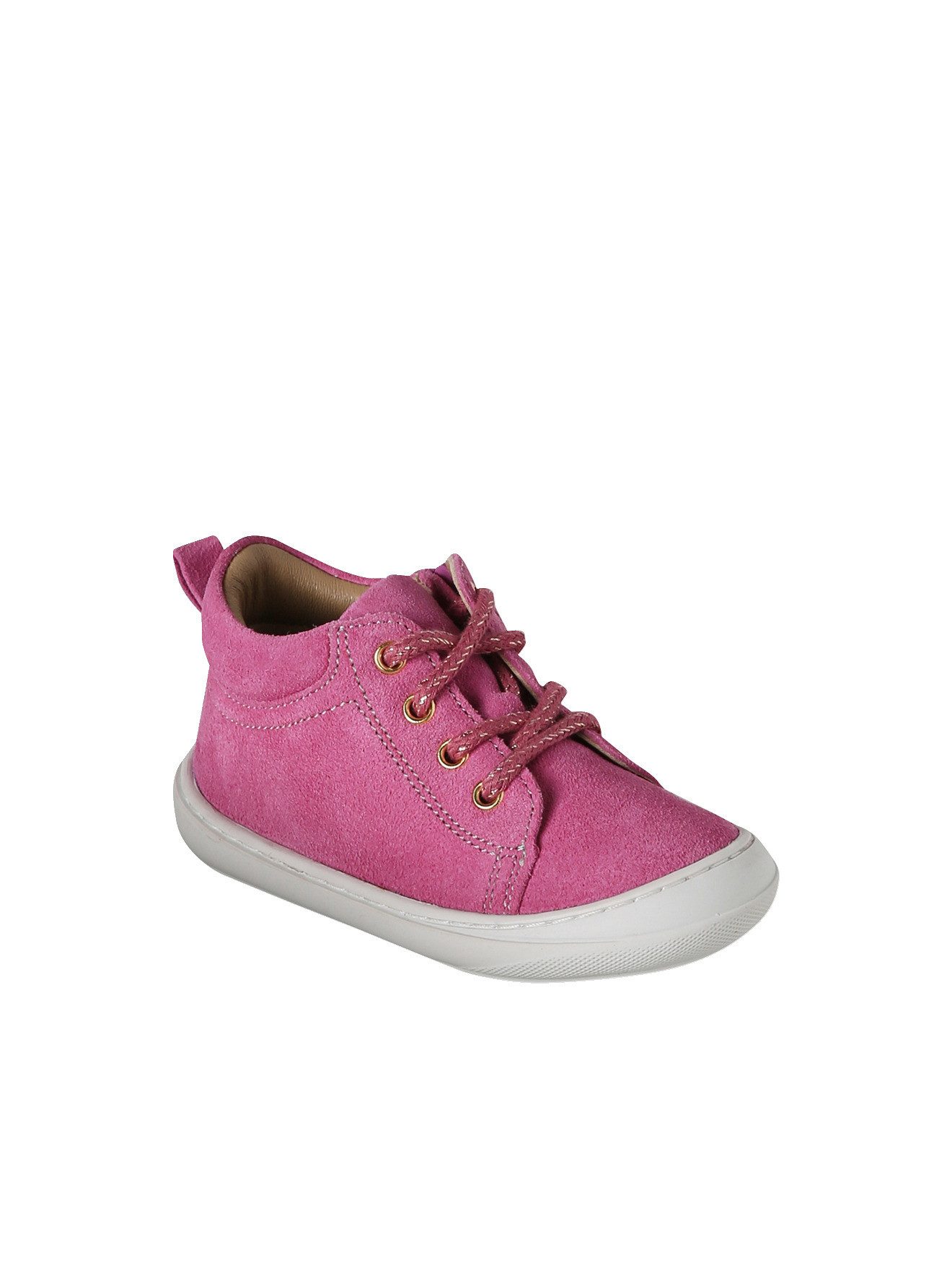 vertbaudet Baby Lauflernboots aus weichem Leder mit Schnürung Lauflernschuh – Bild 4 von 5