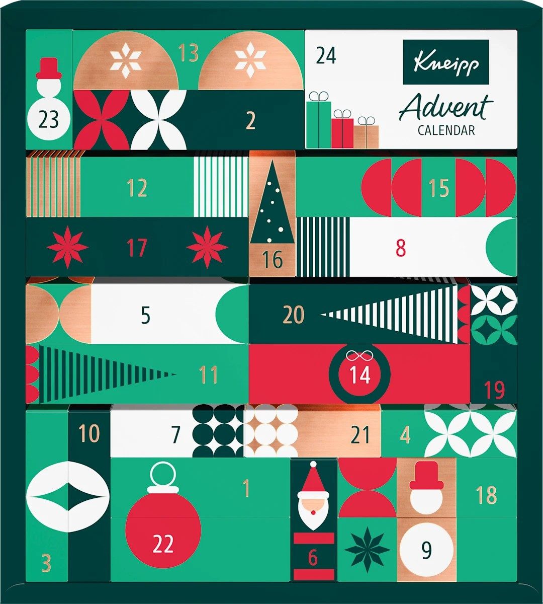 Kneipp Adventskalender Kneipp Adventskalender 2026, 1 St (24-tlg)
