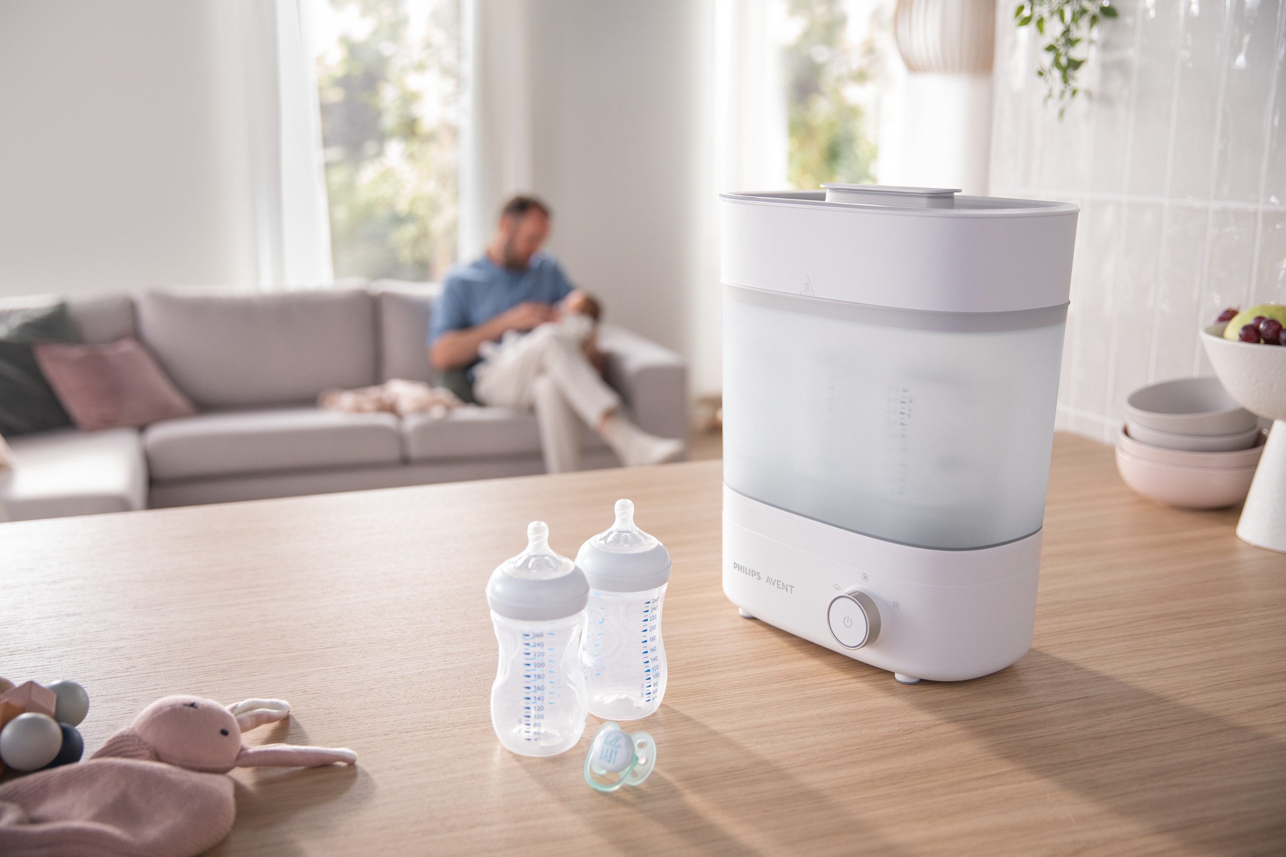 Philips AVENT Dampfsterilisator SCF293/00, Flaschensterilisator & Trockner