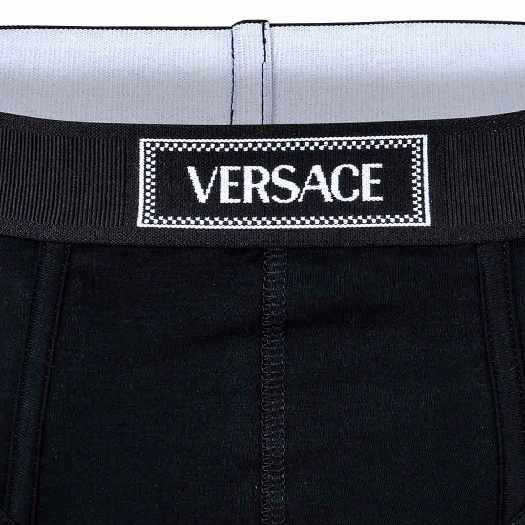Versace Slip Herren Slip 1er Pack Baumwolle TOPEKA Slip (Packung, 1er Pack)