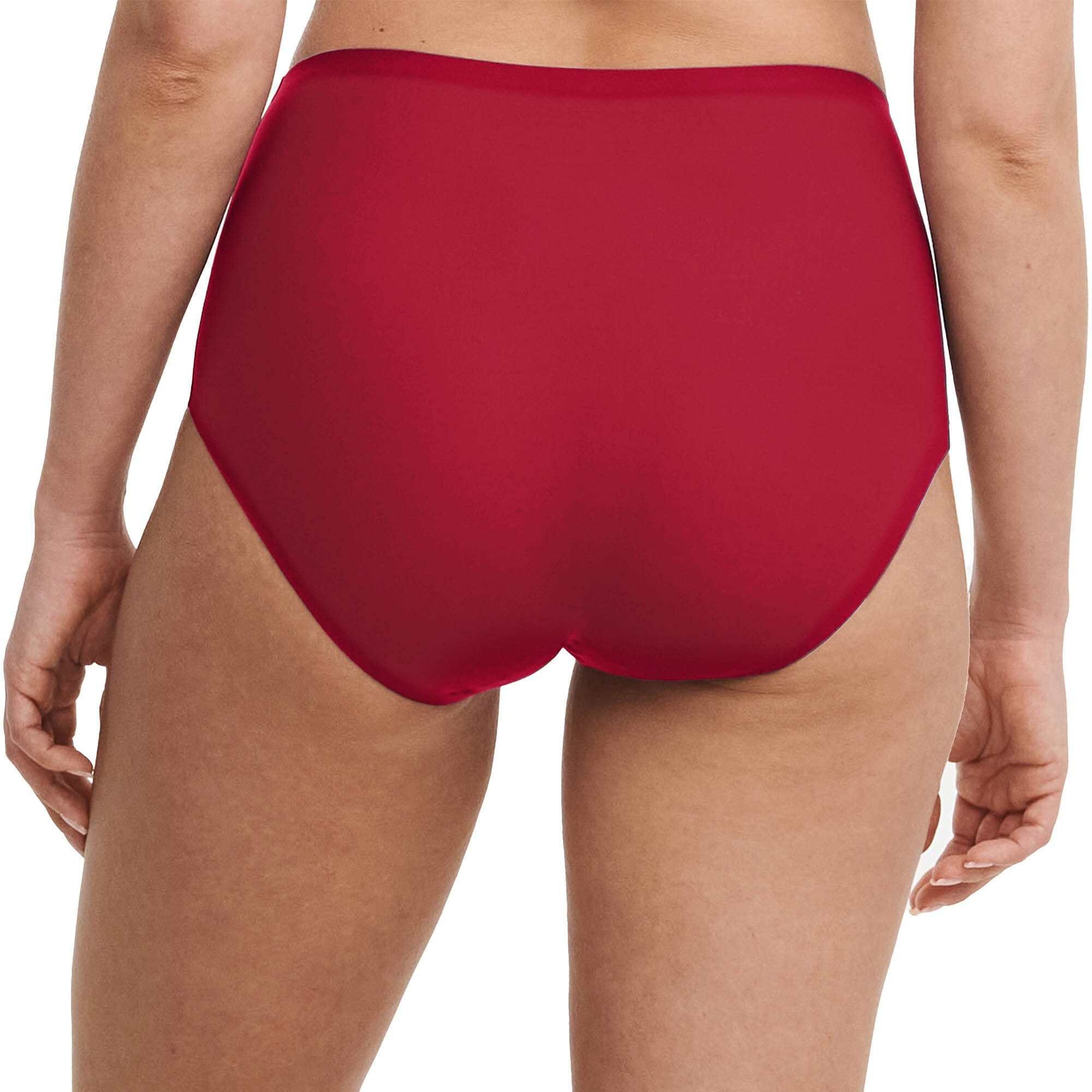 Chantelle Slip Damen (Passion nahtlos, - Rot SoftStretch, Red) unsichtbar Shorty