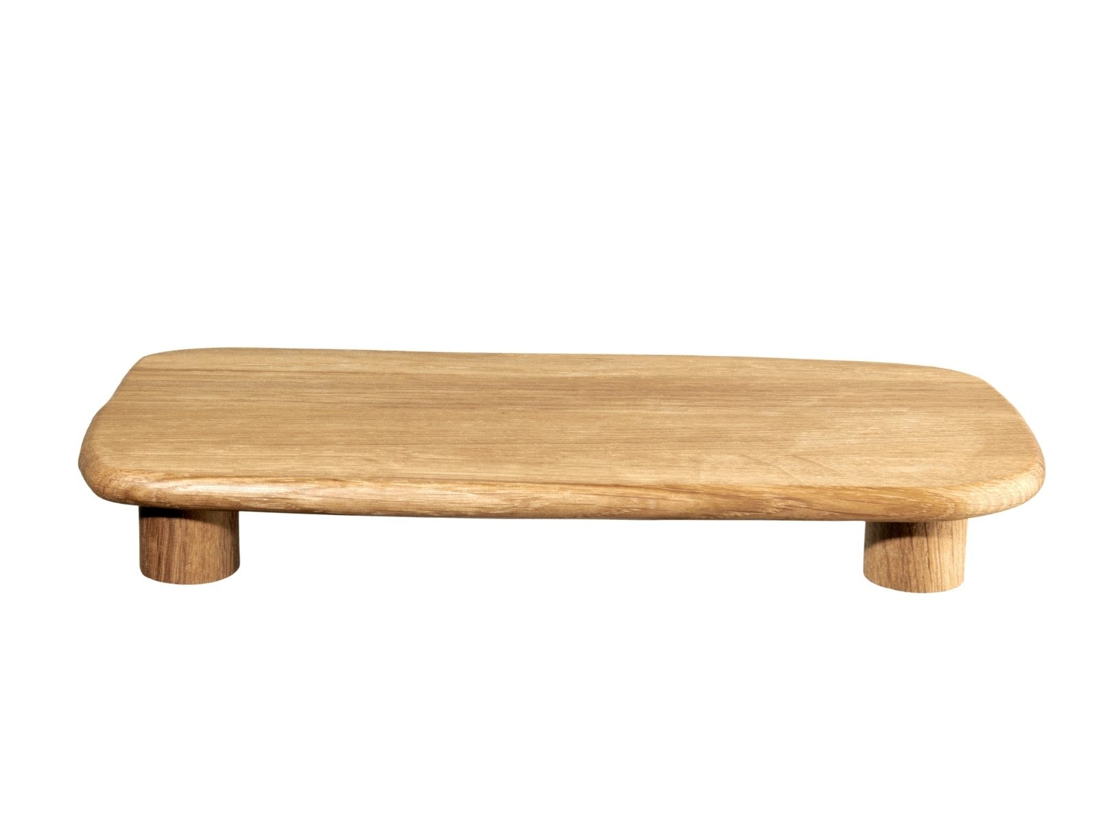 ASA SELECTION Tablett wood Tablett auf Fuß Eiche 32x15,5cm, Eiche