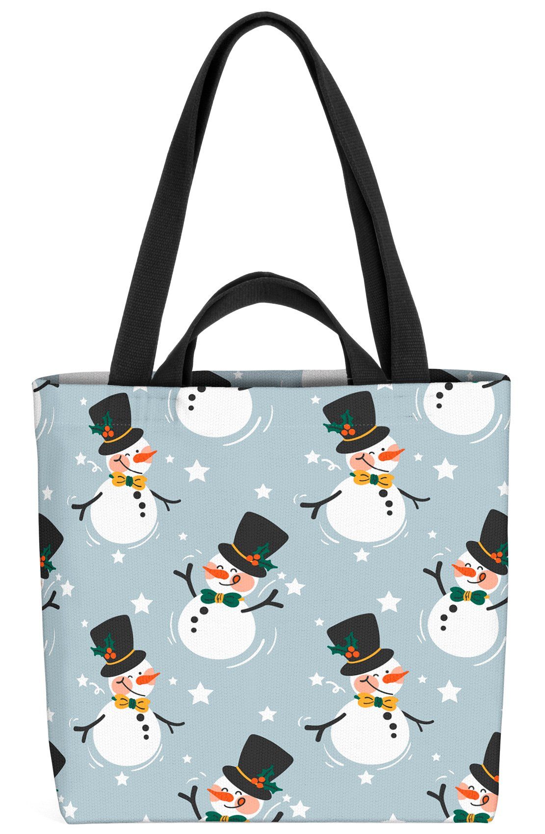 Winter Amazon Weihnachten Schneemann Henkeltasche Winter VOID Ei (1-tlg), Schneemann Weihnachten