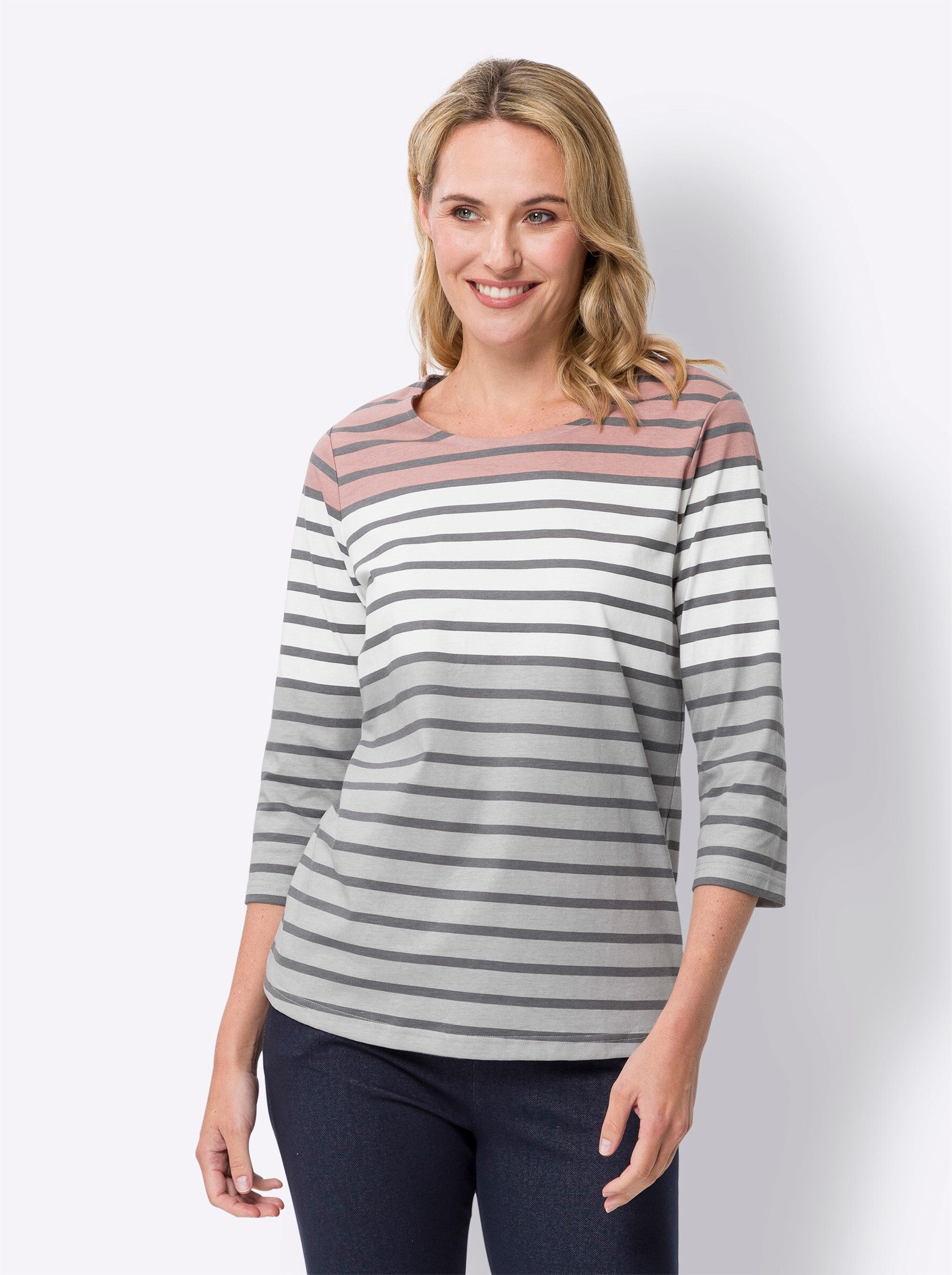 Sieh an! T-Shirt Ringelshirt . günstig online kaufen