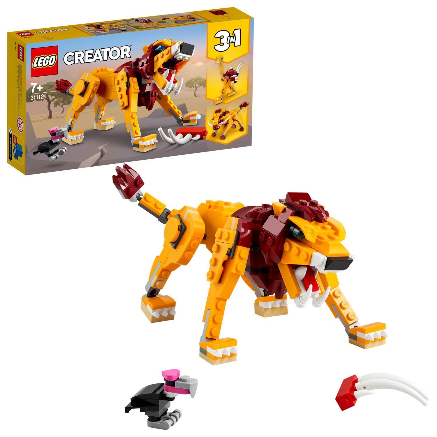 LEGO® LEGO Creator 31112 - Wilder günstig online kaufen