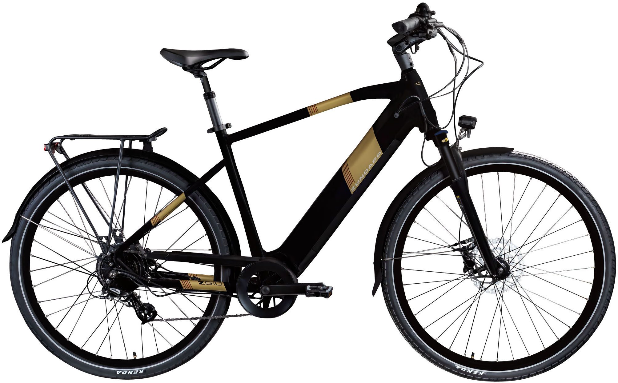 Zündapp E-Bike Trekkingrad Z810, 8 Gang Shimano Altus RD-M310 Schaltwerk, Kettenschaltung, Heckmotor, 550 Wh, Pedelec, Elektrofahrrad für Damen und Herren