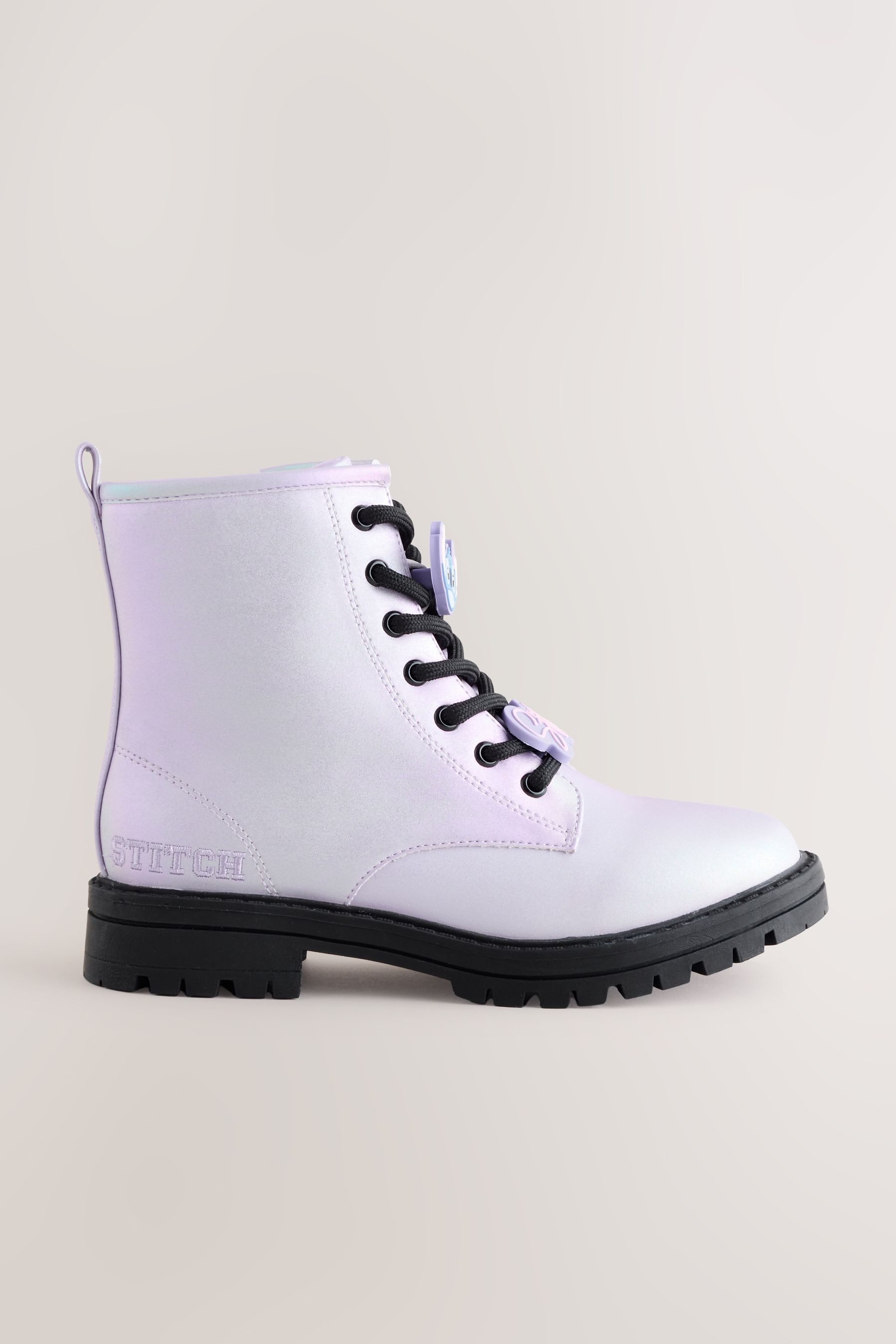Next Warm gefütterte Schnürstiefeletten, Lilo & Stitch Stiefelette (1-tlg)