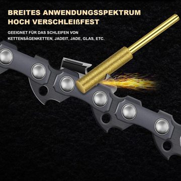 Daisred Sägekettenschärfgerät 30 Stück Diamant Kettensägenschärfer, Chainsaw Sharpener, (30-tlg)