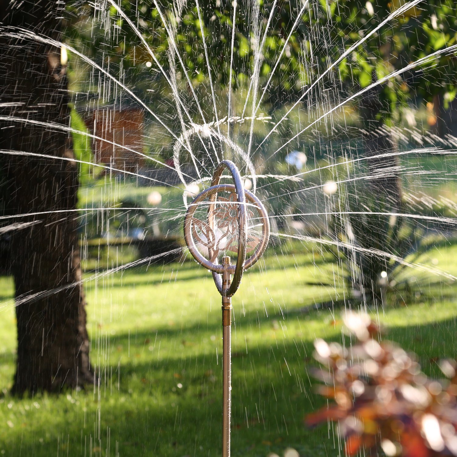 MARELIDA Wasserspiel »Rasensprenger BLUME Edelstahl Sprinkler