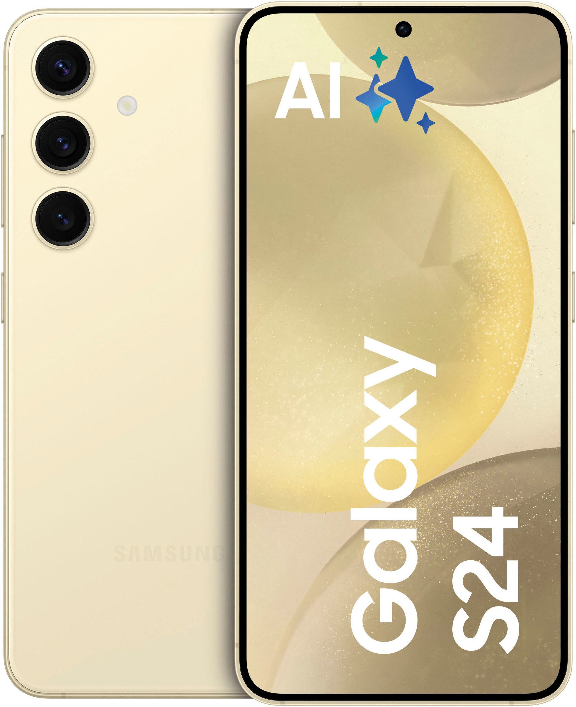 Samsung Galaxy S24 Smartphone (15,64 cm/6,2 Zoll, 256 GB Speicherplatz, 50 MP Kamera, AI-Funktionen)