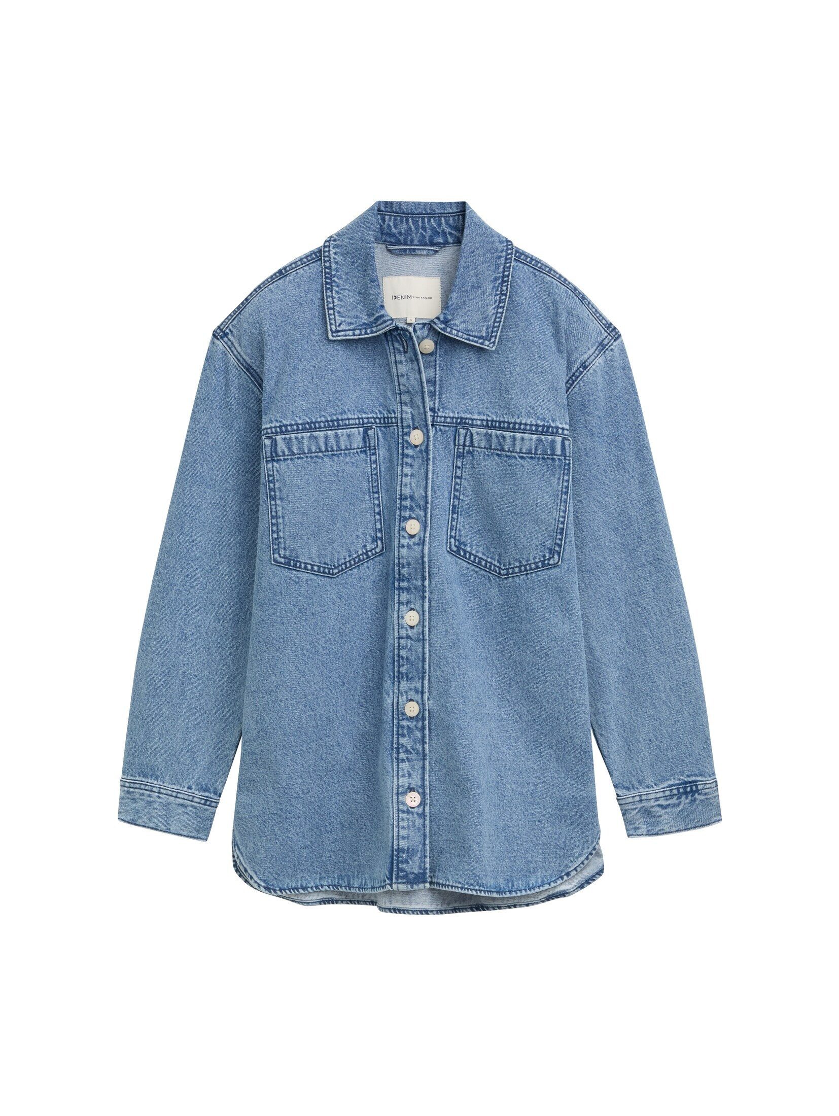 TOM TAILOR Denim Jeansjacke Jacken Jeansjacke mit Eingriffstaschen günstig online kaufen